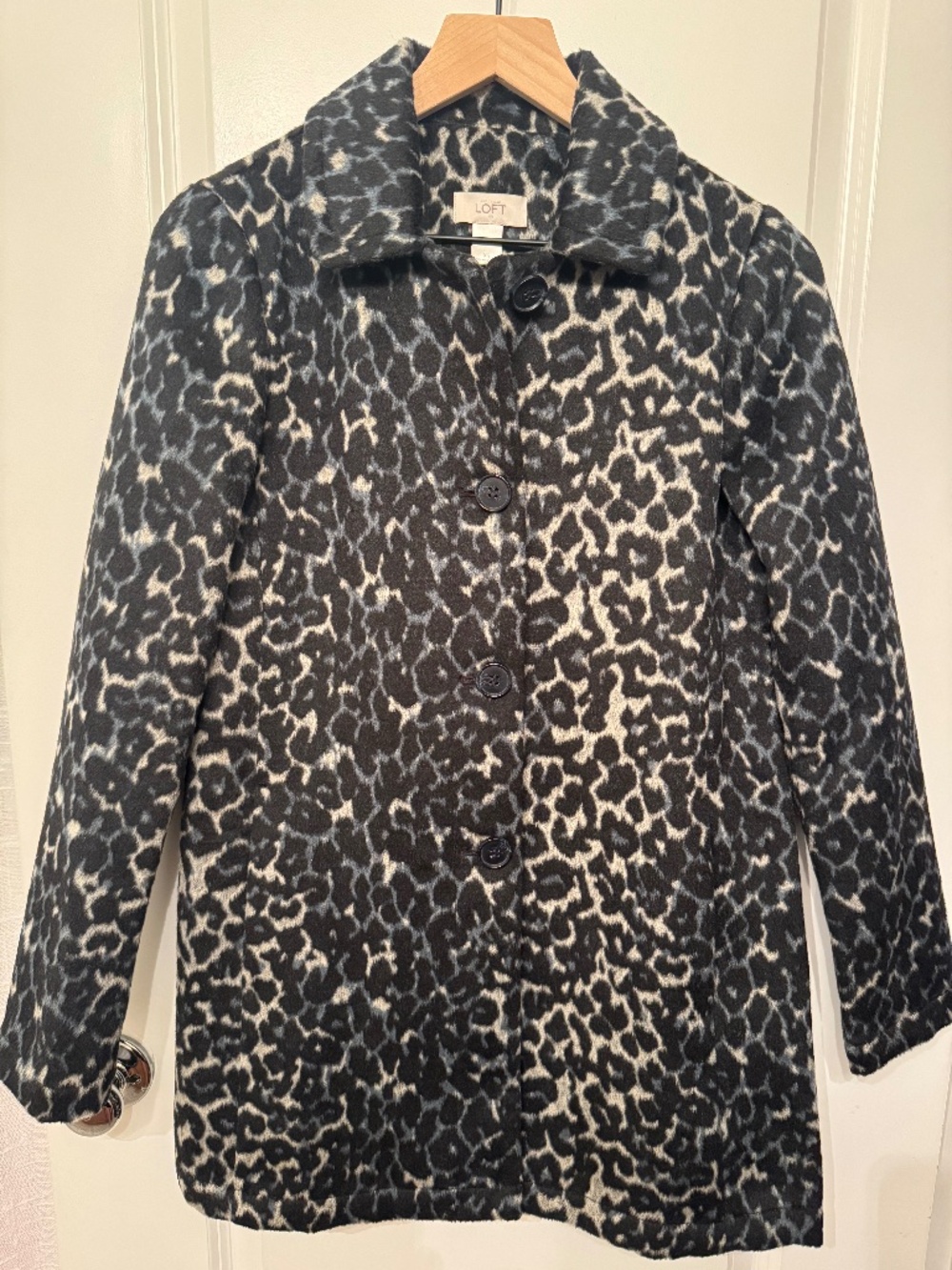 Leopard Print Coat